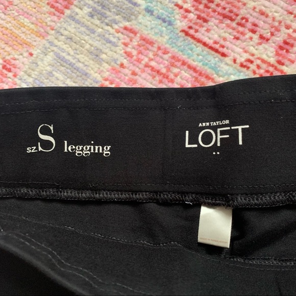 Anne Taylor Seemed Ponte Leggings Small - Picture 5 of 7